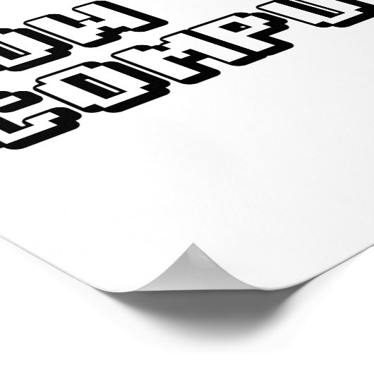 Wie wird Computer ausgeführt? Poster (Ecke)