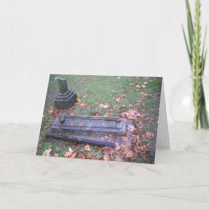 "Wie wirst du die Ewigkeit ausgeben?" Hallowe’en C Karte