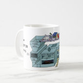 Wie Wissenschaft arbeitet - Kaffee-Tasse Kaffeetasse (Vorderseite Links)