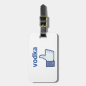 WIE Wodka Gepäckanhänger (Vorderseite vertikal)