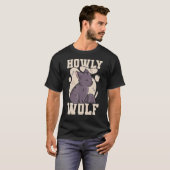 Wie Wolf-Zitat für einen Wolf-Experte T-Shirt (Vorne ganz)
