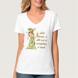 Wie Zitronen füge ich allem, was ich berühre, Schw T-Shirt
