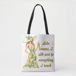 Wie Zitronen füge ich Zest zu allem, was ich Touch Tasche