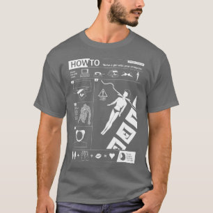 Wie zu: Machen Sie eine Frau mit Ihrem Computer T-Shirt