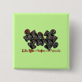 Wie zwei Puzzleteile Button (Vorderseite)