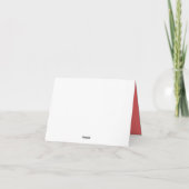 Wie zwei Puzzleteile Dankeskarte (Rückseite)