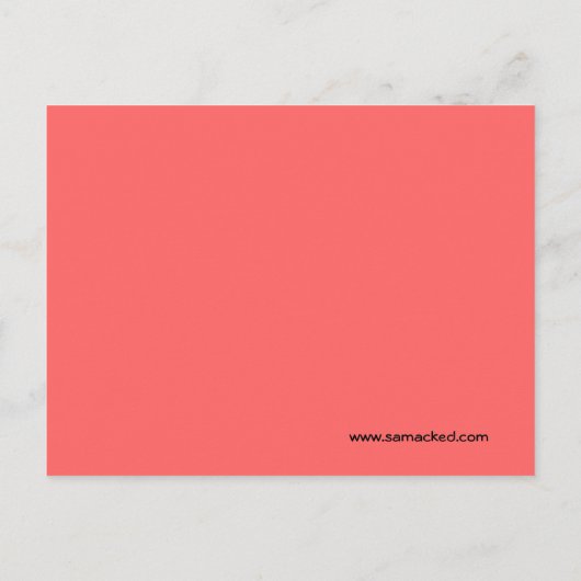 Wie zwei Puzzleteile Postkarte (Rückseite)