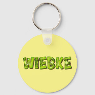 Wiebke Name Kiwi Design Schlüsselanhänger