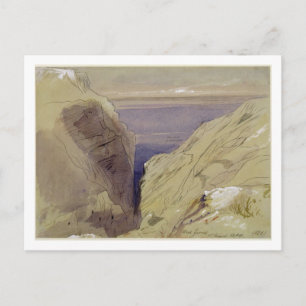 Wied Zurrik, Malta, 10.00 Uhr, 11.März (w/c, pen,  Postkarte