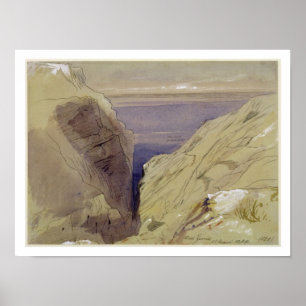 Wied Zurrik, Malta, 10 morgens, am 11. März (w/c, Poster