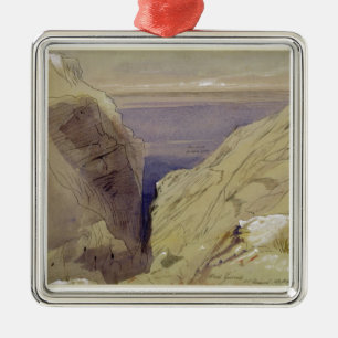 Wied Zurrik, Malta, 10 morgens, am 11. März (w/c, Silbernes Ornament