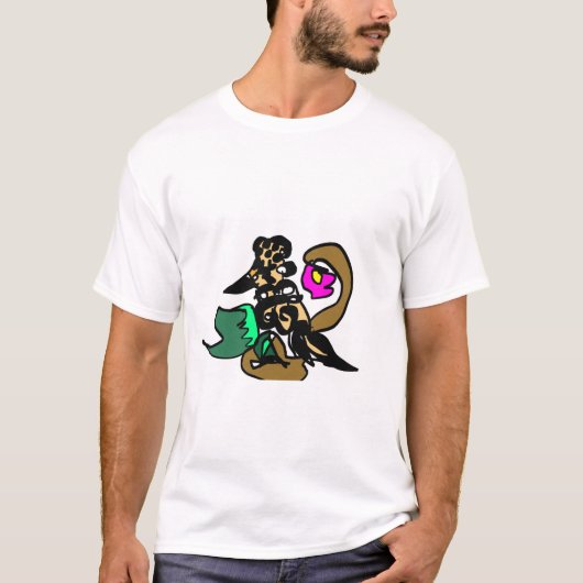 Wiedehopf Freude T-Shirt (Vorderseite)