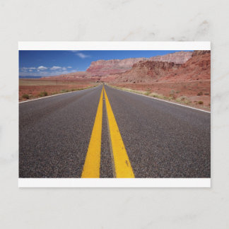 WIEDER AUF DER STRASSE POSTKARTE