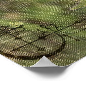 Wieder eine Blume Poster (Ecke)