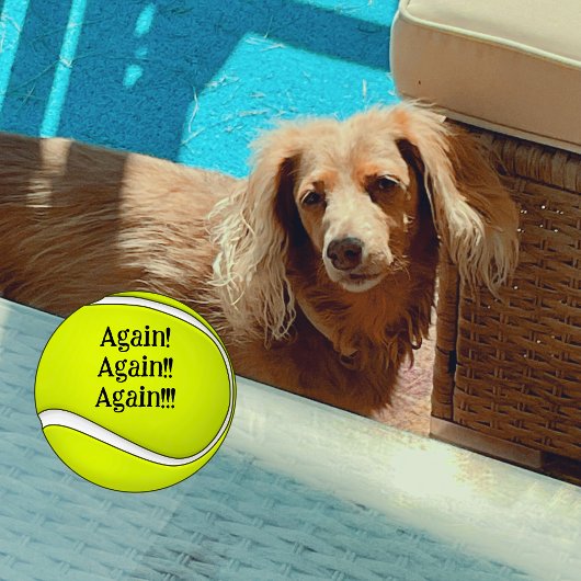 Wieder einmal Hunde Mama Funny Tennisbälle