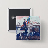 Wieder erlangt: Eine philippinische Button (Vorne & Hinten)