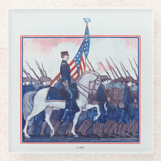 Wieder erlangt: Eine philippinische Glasuntersetzer (Vorderseite)