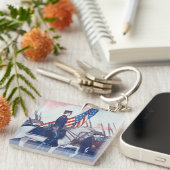 Wieder erlangt: Eine philippinische Schlüsselanhänger (Vorderseite rechts)