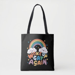 Wieder gay aufgewacht LGBT-Stolzmonat Groovy Tasche