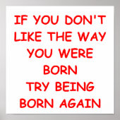 WIEDER geboren Poster (Vorne)