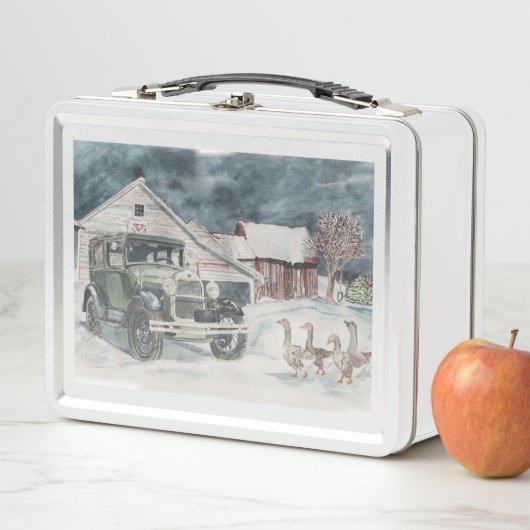 wieder gegossen metall brotdose (Beispiel)