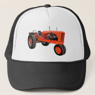 Wieder hergestellter Vintager Traktor Truckerkappe