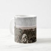 Wieder ist ein Geist im Feld... Kaffeetasse (Vorderseite Links)