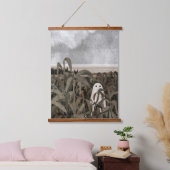 Wieder ist ein Geist im Feld... Wandteppich Mit Holzrahmen (Schlafzimmer)