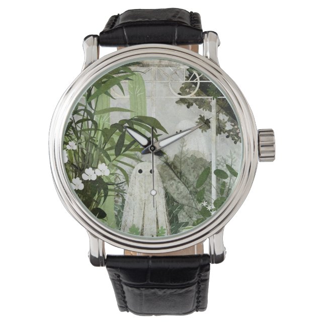 Wieder ist ein Geist im Greenhouse... Armbanduhr (Vorderseite)