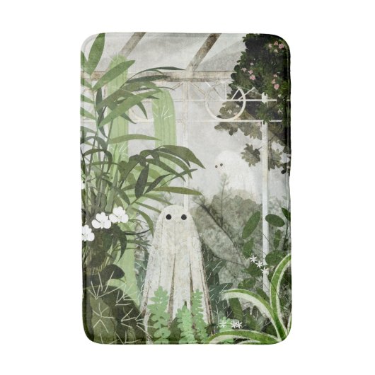 Wieder ist ein Geist im Greenhouse... Badematte (Vorderseite Vertikal)