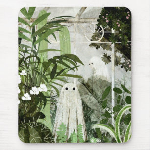 Wieder ist ein Geist im Greenhouse... Mousepad