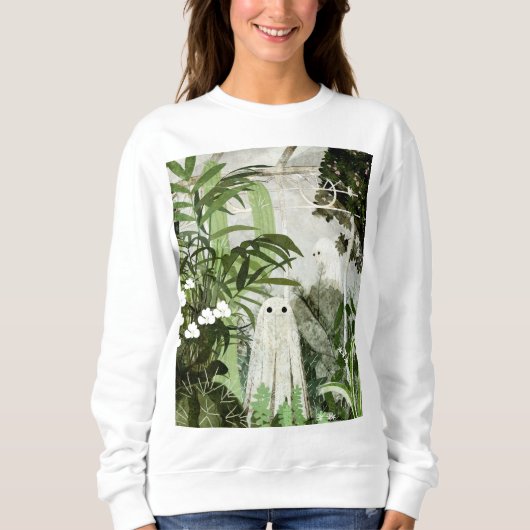 Wieder ist ein Geist im Greenhouse... Sweatshirt (Vorderseite)