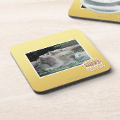 Wieder lebend nie, in einem Käfig Getränkeuntersetzer (Linke Seite)