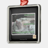 Wieder lebend nie, in einem Käfig Silbernes Ornament (Links)