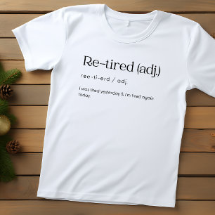 Wieder müde, ich war gestern müde und ich bin heut T-Shirt