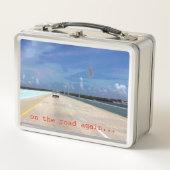 Wieder unterwegs... metall lunch box (Vorderseite)