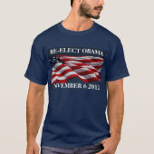 WIEDER-WAHL OBAMA 6. November 2012 Shirt (Vorderseite)