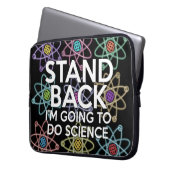 WIEDER WERDE ICH WISSENSCHAFT MACHEN LAPTOPSCHUTZHÜLLE (Vorderseite Links)