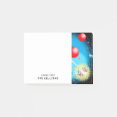 WIEDER WERDE ICH WISSENSCHAFT MACHEN POST-IT KLEBEZETTEL (Vorderseite)