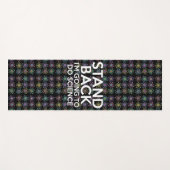 WIEDER WERDE ICH WISSENSCHAFT MACHEN YOGAMATTE (Vorderseite (Horizontal))