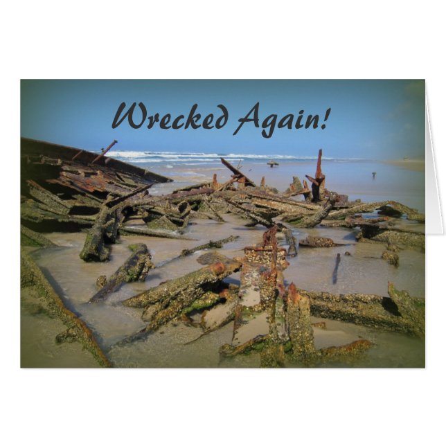 Wieder zerstört! (Vorderseite (Horizontal))