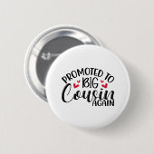 Wieder zum großen Cousin befördert Button (Vorne & Hinten)