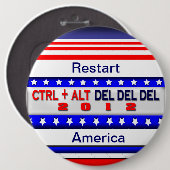 Wiederanlauf Amerika Button (Vorne & Hinten)