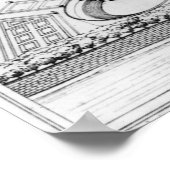 Wiederaufbau der Theleme Abbey Poster (Ecke)