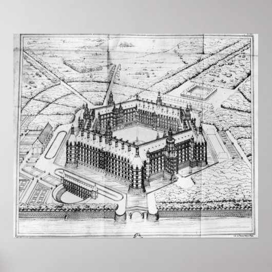 Wiederaufbau der Theleme Abbey Poster (Vorne)