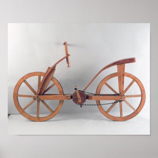 Wiederaufbau des Entwurfs von da Vinci Poster (Vorne)