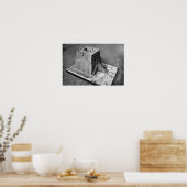 Wiederaufbau des Turms von Babel Poster (Küche)