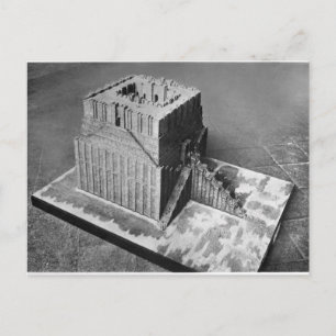 Wiederaufbau des Turms von Babel Postkarte
