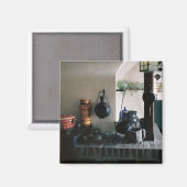 Wiederaufbau einer Apotheke Magnet (Vorderseite/Rückseite)