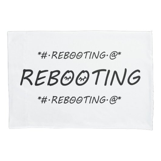 "WIEDERAUFBAU" KISSENBEZUG (Vorderseite)